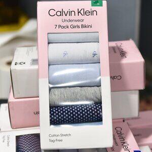 Calvin Klein  Underwear  7 Pack Girls Bikini